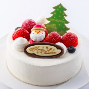 苺デコレーション-クリスマスケーキ