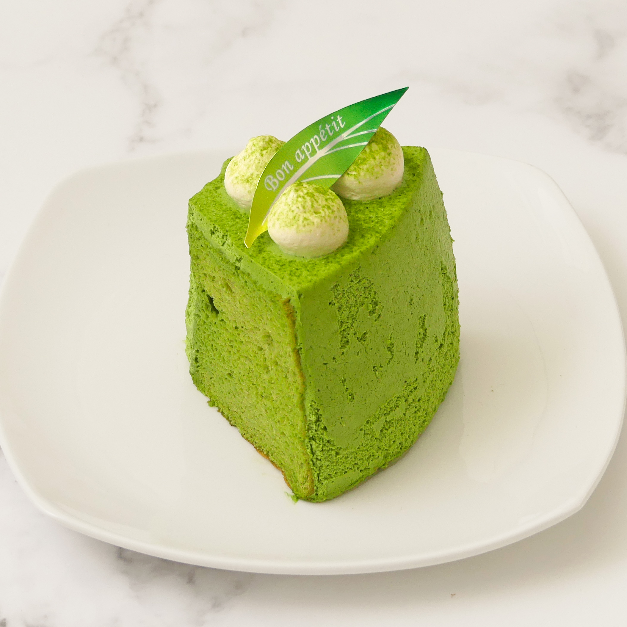 宇治抹茶のシフォンケーキ