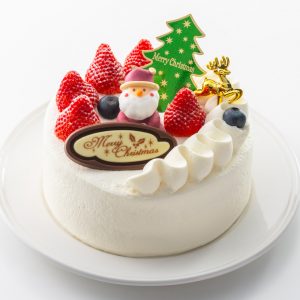 苺デコレーション-クリスマスケーキ