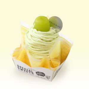 シャインマスカットのモンブラン