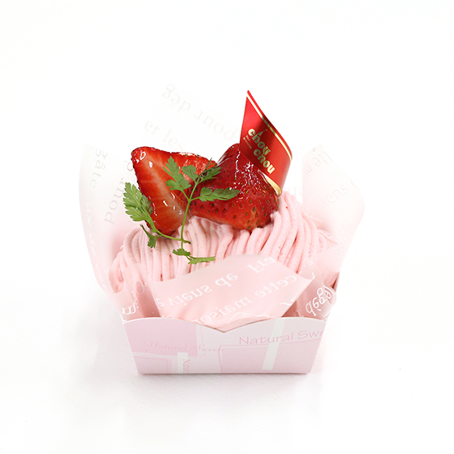 苺のモンブラン