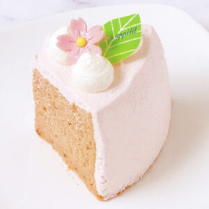 さくらのシフォンケーキ