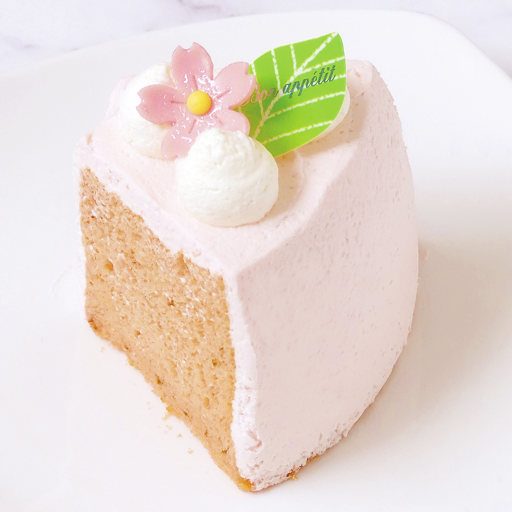 さくらのシフォンケーキ