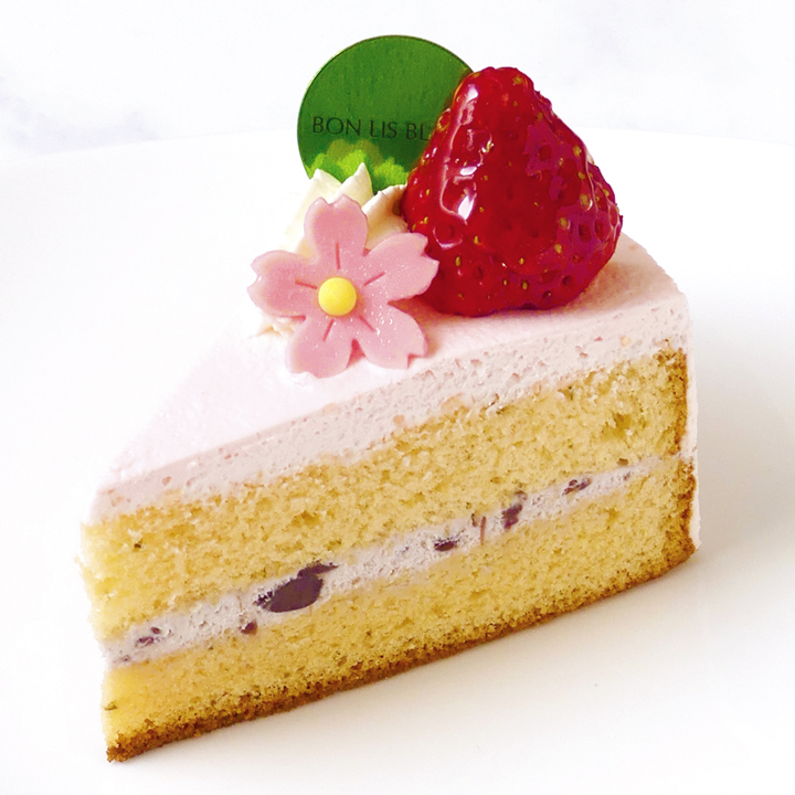 桜のショートケーキ