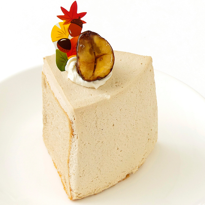 マロンのシフォンケーキ